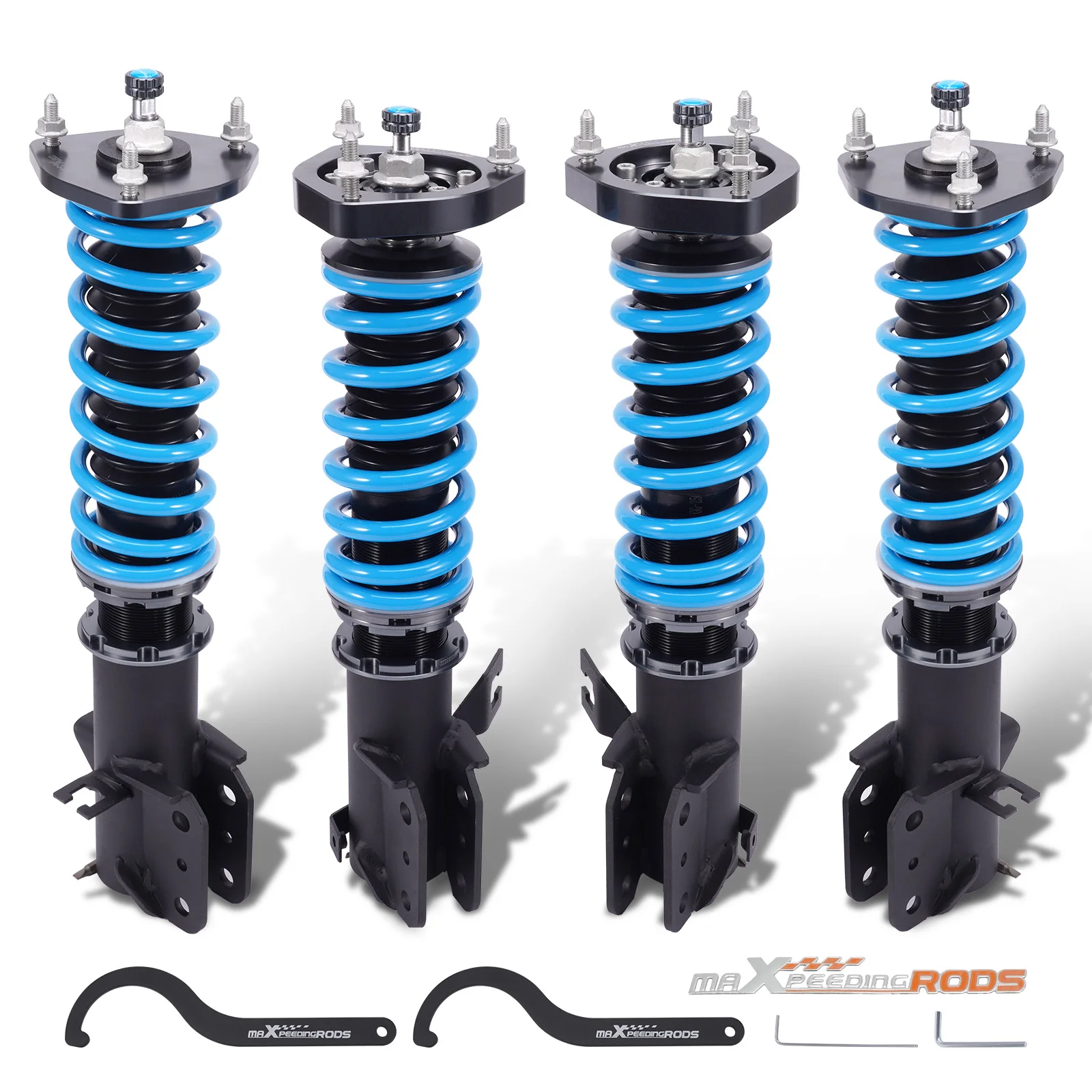 Регулируемые койловеры MaXpeedingrods, комплект подвески для Nissan Sentra B13 N14 1991-1994 гг.
Регулируемые койловеры MaXpeedingrods, комплект подвески для Nissan Sentra B13 N14 1991-1994 гг.