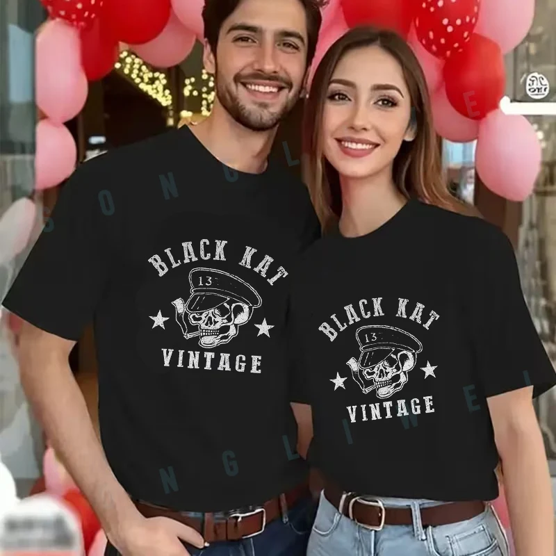 Nice Moto Skull Black Kat Men's And Women's T-shirt Summer Short Sleeved Casual TShirt O-Neck Breathable Unisex Tops
Nice Moto Skull Black Kat Men's And Women's T-shirt Summer Short Sleeved Casual TShirt O-Neck Breathable Unisex Tops