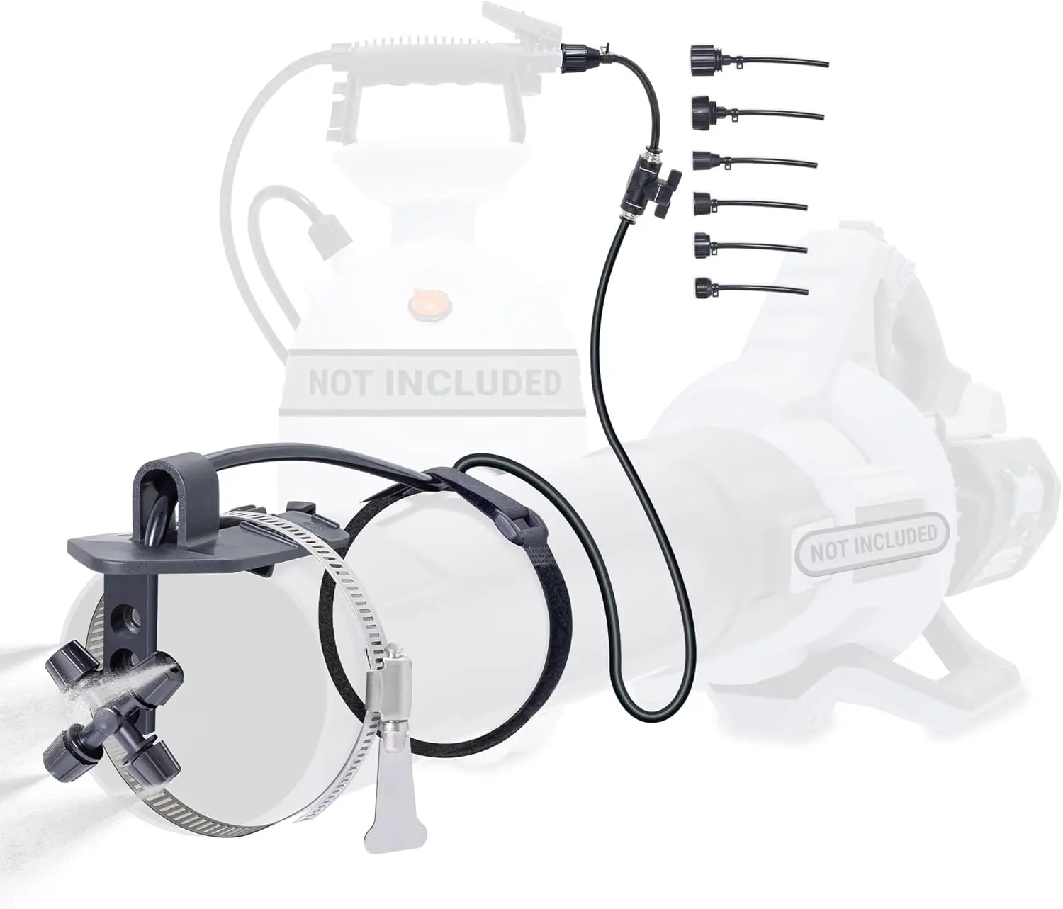 Turn Any Leaf Blower into a Powerful Fogger Sprayer for Pest Control - Covers Up to 40 Feet
Turn Any Leaf Blower into a Powerful Fogger Sprayer for Pest Control - Covers Up to 40 Feet