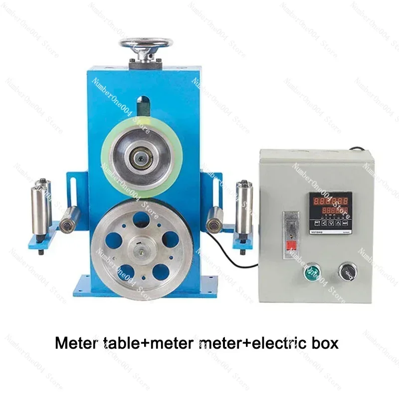 Roller-type copper strand pay-off stand, take-up metering wheel, pressure wheel, rail-type, 220V instrument, metering table
Roller-type copper strand pay-off stand, take-up metering wheel, pressure wheel, rail-type, 220V instrument, metering table