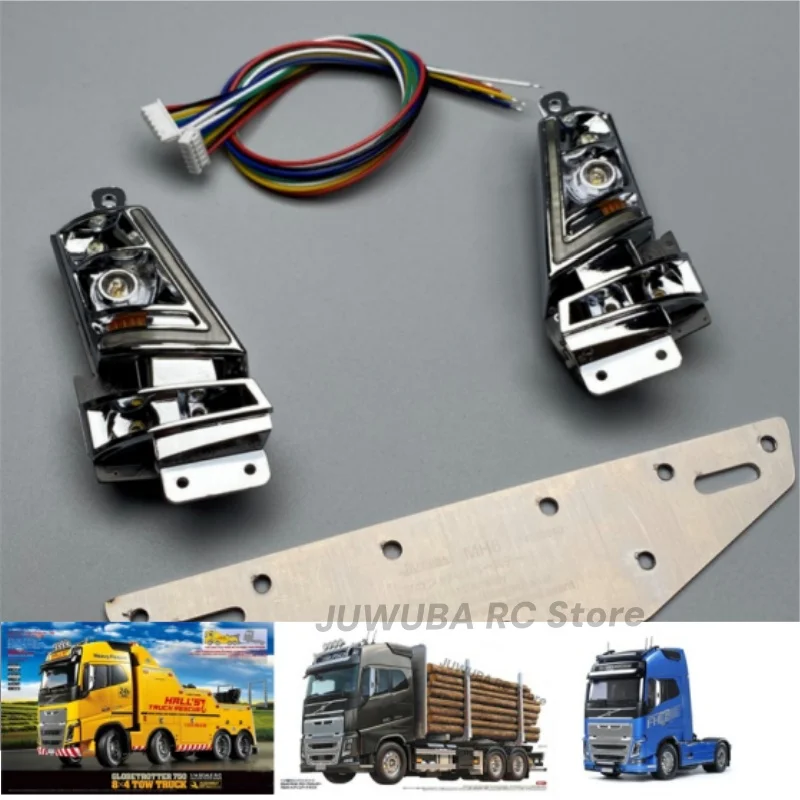 FH16 RC 1/14 Headlight Taillight 5V Lighting System Headlamp For Tamiya 1 14 FH16 MFC-03 RC Tractor Truck Parts Accessories
FH16 RC 1/14 Headlight Taillight 5V Lighting System Headlamp For Tamiya 1 14 FH16 MFC-03 RC Tractor Truck Parts Accessories