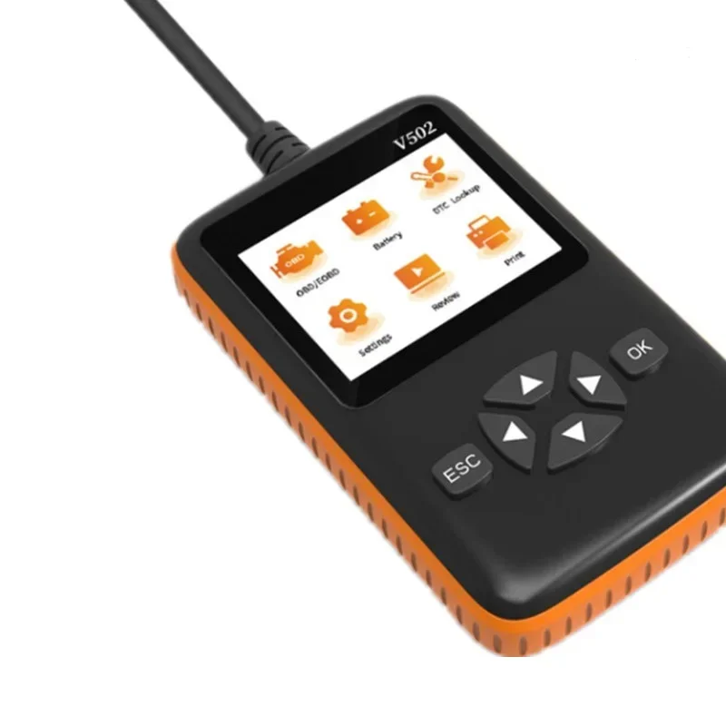New V502 OBD2 Code Reader Car Scanner Auto Diagnostic Tool for All OBDII Cars
New V502 OBD2 Code Reader Car Scanner Auto Diagnostic Tool for All OBDII Cars