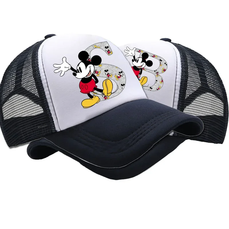 Disney Mickey Mouse A- Z 26 English Letters Kids Boy Girls Hat Sun Hats Baseball Cap Print Travel Caps Children Peaked Hat 2024
Disney Mickey Mouse A- Z 26 English Letters Kids Boy Girls Hat Sun Hats Baseball Cap Print Travel Caps Children Peaked Hat 2024
