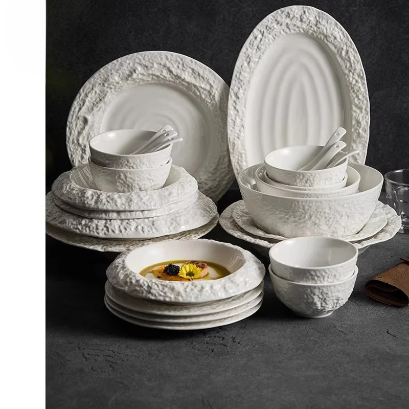 Tableware set, household ceramic bowl and chopstick combination
Tableware set, household ceramic bowl and chopstick combination