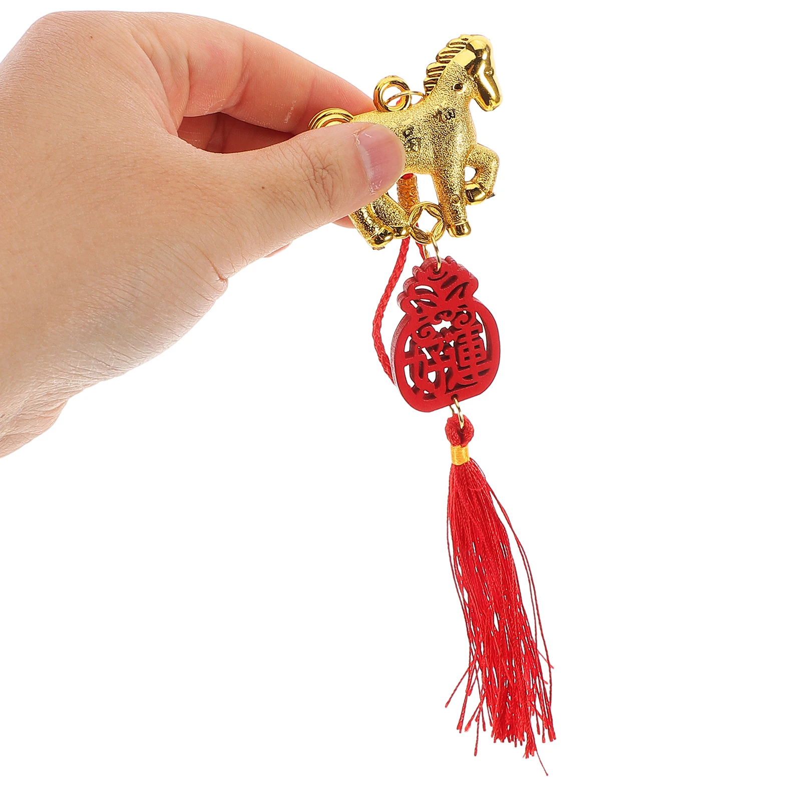 6pcs Year of The Horse Hanging Ornaments Elegant Design Materials Chinese New Year Pendants Spring Festival Decorations
6pcs Year of The Horse Hanging Ornaments Elegant Design Materials Chinese New Year Pendants Spring Festival Decorations