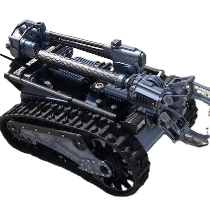 Rubber crawler loading weight 50kgs -800KG Rubber Tracked Chassis Undercarriage
Rubber crawler loading weight 50kgs -800KG Rubber Tracked Chassis Undercarriage