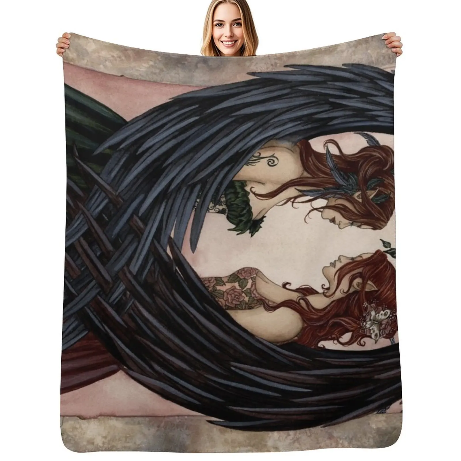 Sisters Throw Blanket Luxurious Soft Fuzzy Blanket for Sofa Bed
Sisters Throw Blanket Luxurious Soft Fuzzy Blanket for Sofa Bed