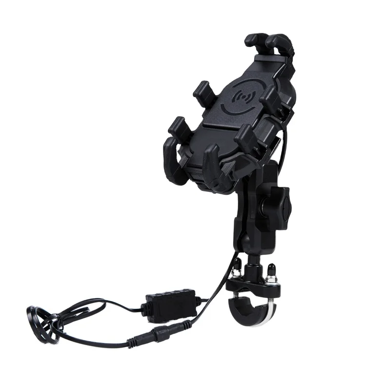 Universal Motorcycle Phone Holder Cellphone Mount 15W Wireless Charger Waterproof & Stable
Universal Motorcycle Phone Holder Cellphone Mount 15W Wireless Charger Waterproof & Stable