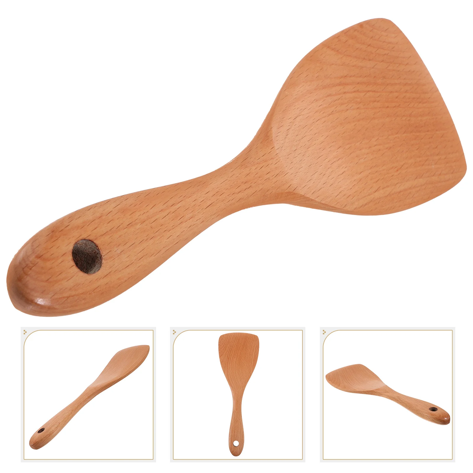 Wooden Rice Spoon Ergonomic Handle Kitchen Tool for Home Ideal Mixing Serving Stirring Soups Coffee Dishes Natural
Wooden Rice Spoon Ergonomic Handle Kitchen Tool for Home Ideal Mixing Serving Stirring Soups Coffee Dishes Natural