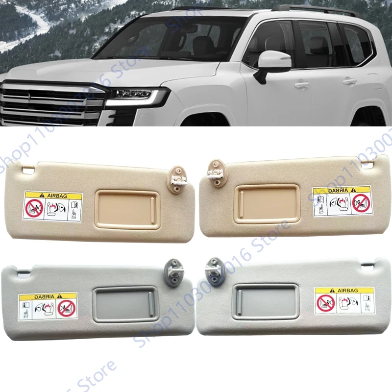 Car Sun Visor with Makeup Mirror For Toyota Land Cruiser Prado KDJ155/KDJ150 2009-2023 Grey Beige Driver Passenger Side Sunvisor
Car Sun Visor with Makeup Mirror For Toyota Land Cruiser Prado KDJ155/KDJ150 2009-2023 Grey Beige Driver Passenger Side Sunvisor