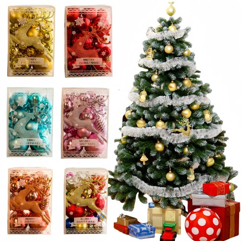 30pcs Hanging Christmas Glitter Ball Set Baubles Ornament Christmas Pendant Decoration For Xmas Tree Navidad Party Decor
30pcs Hanging Christmas Glitter Ball Set Baubles Ornament Christmas Pendant Decoration For Xmas Tree Navidad Party Decor