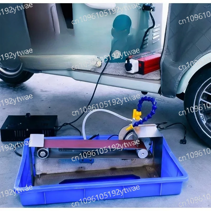 Commercial Automatic Electric Belt Grinding Machine Stainless Steel Knife Sharpener Polishing Tool
Commercial Automatic Electric Belt Grinding Machine Stainless Steel Knife Sharpener Polishing Tool