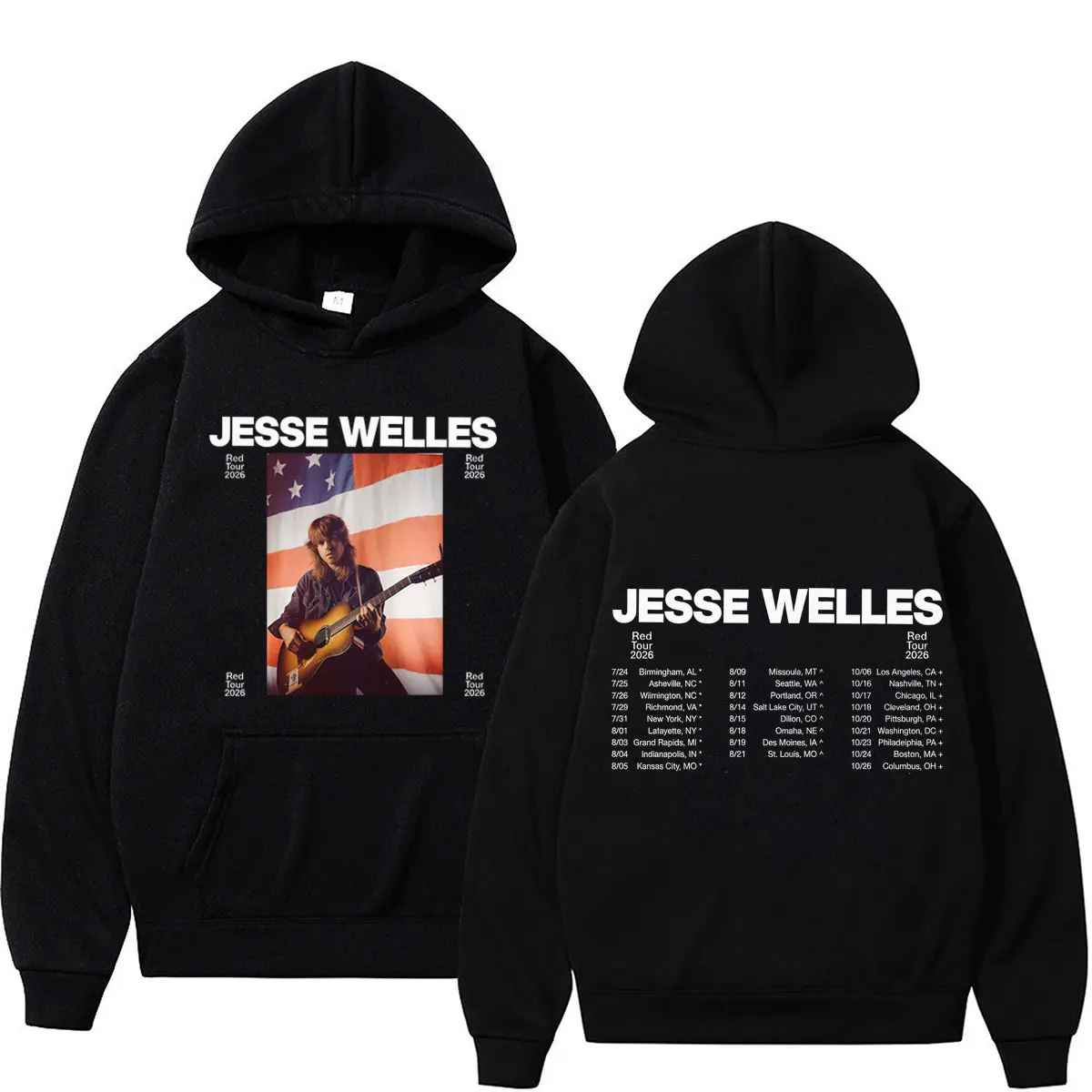 Jesse Welles Red Tour 2026 Print Sweatshirt Men Women Hip-hop Pullover Winter Fleece Loose Casual Oversized Hoodie Streetwear
Jesse Welles Red Tour 2026 Print Sweatshirt Men Women Hip-hop Pullover Winter Fleece Loose Casual Oversized Hoodie Streetwear