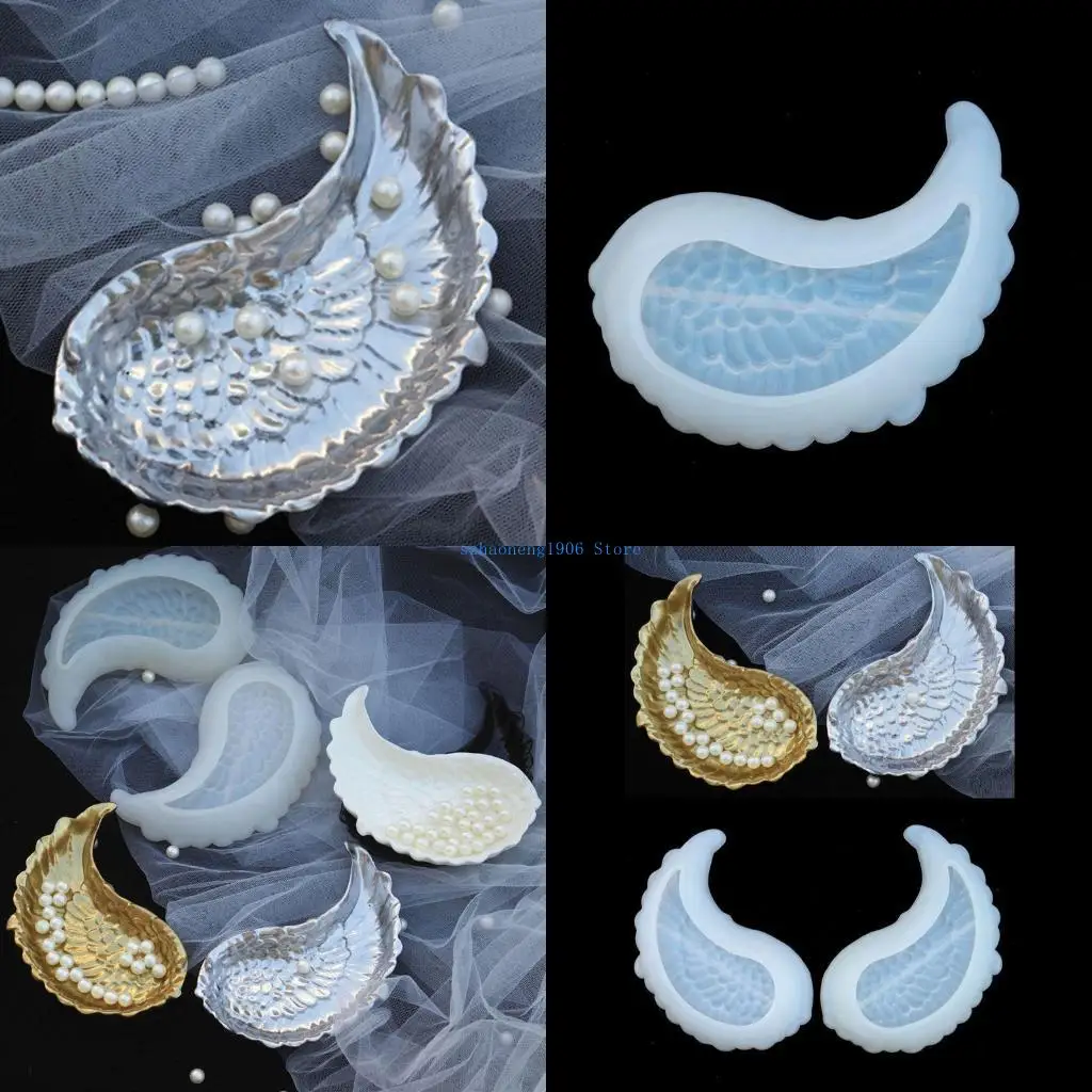 85LF Multifunction Wing Tray Molds Jewelry Making Wings Dish Plate Silicone Mold DIY Epoxy Resin Crafts Home Decoration
85LF Multifunction Wing Tray Molds Jewelry Making Wings Dish Plate Silicone Mold DIY Epoxy Resin Crafts Home Decoration