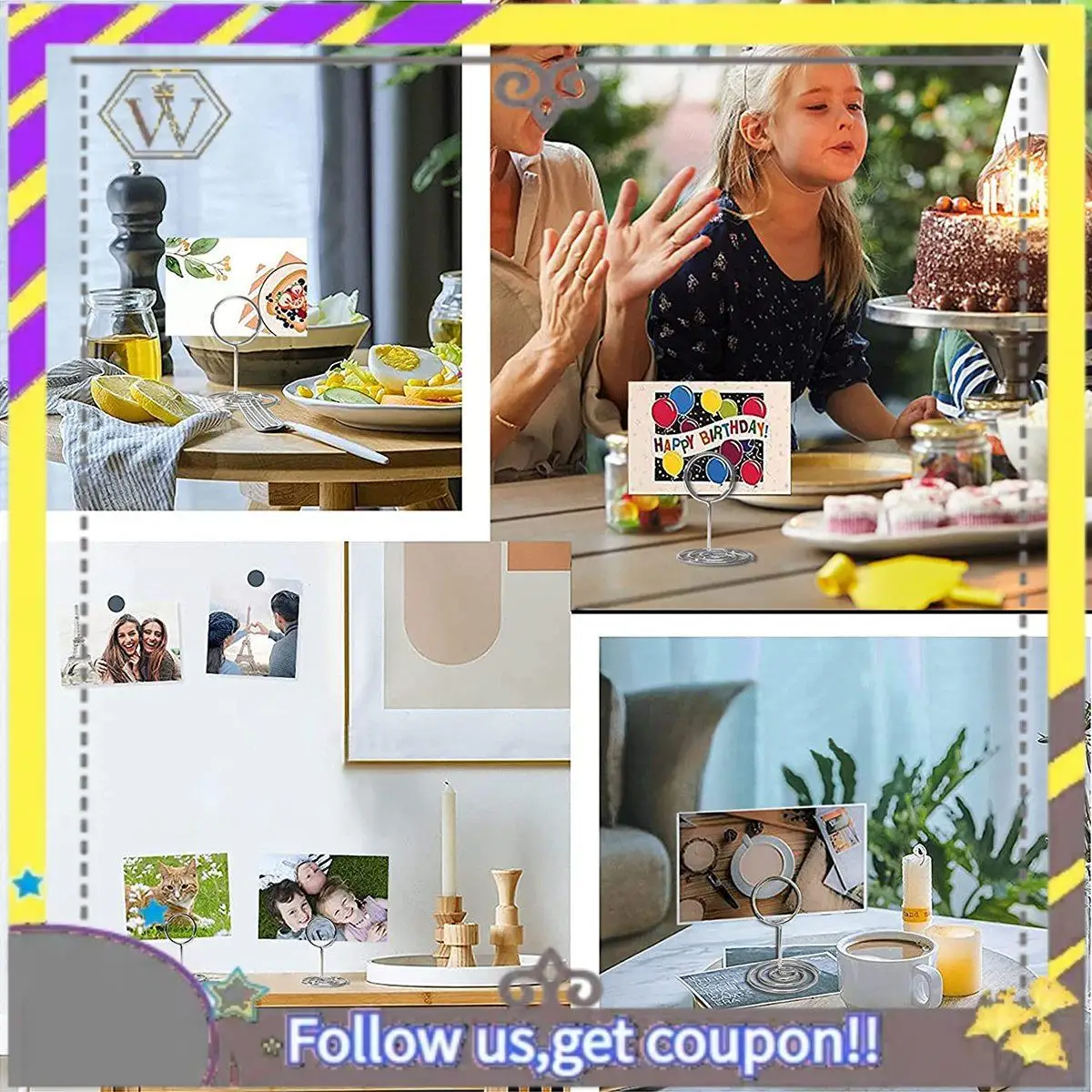 Новые держатели для номеров, 20 шт. - 2-дюймовый мини-держатель для карточек, короткие подставки для номеров стола для свадебной вечеринки
Новые держатели для номеров, 20 шт. - 2-дюймовый мини-держатель для карточек, короткие подставки для номеров стола для свадебной вечеринки