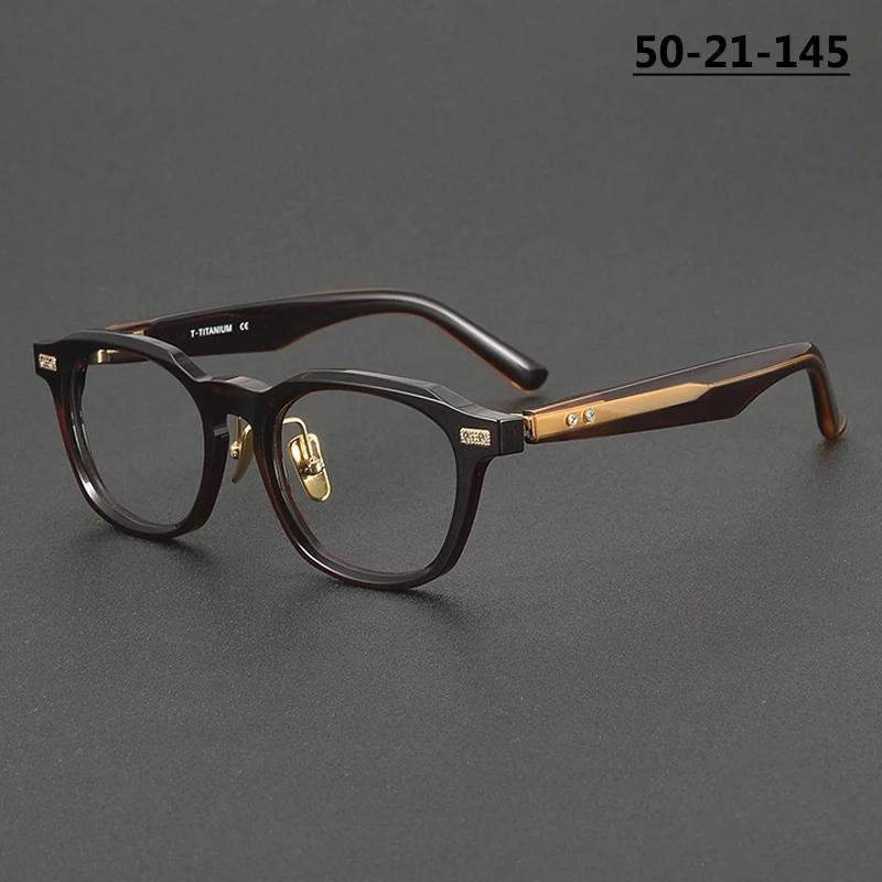 Japanese Handmade Retro Glasses Frame High-end Men Thick Acetate Square Eyeglasses Women Tortoise Spectacles Vintage Eyewear New
Japanese Handmade Retro Glasses Frame High-end Men Thick Acetate Square Eyeglasses Women Tortoise Spectacles Vintage Eyewear New