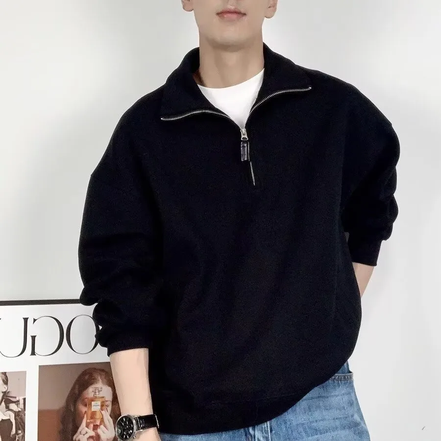Autumn Winter Large Size 250 Pounds Workwear American Casual Hoodie College Style Grey Patchwork Stand Collar Men's Top
Autumn Winter Large Size 250 Pounds Workwear American Casual Hoodie College Style Grey Patchwork Stand Collar Men's Top