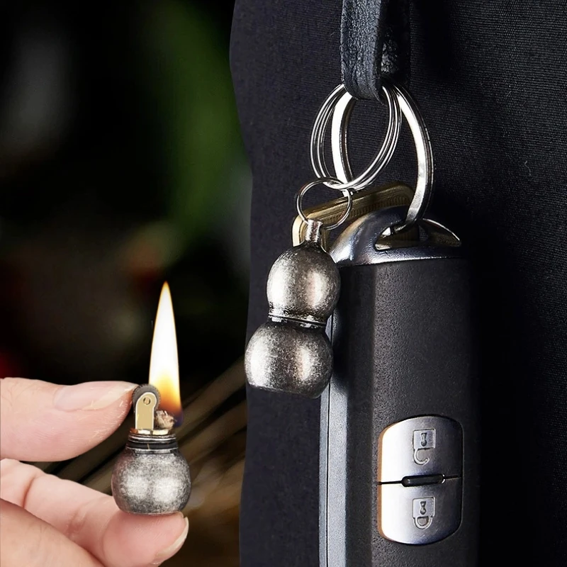 Gold and Silver Rolled Flower Mini Metal Lifting Grinding Wheel Open Flame Lighter Creative and Personalized Small Lighter
Gold and Silver Rolled Flower Mini Metal Lifting Grinding Wheel Open Flame Lighter Creative and Personalized Small Lighter