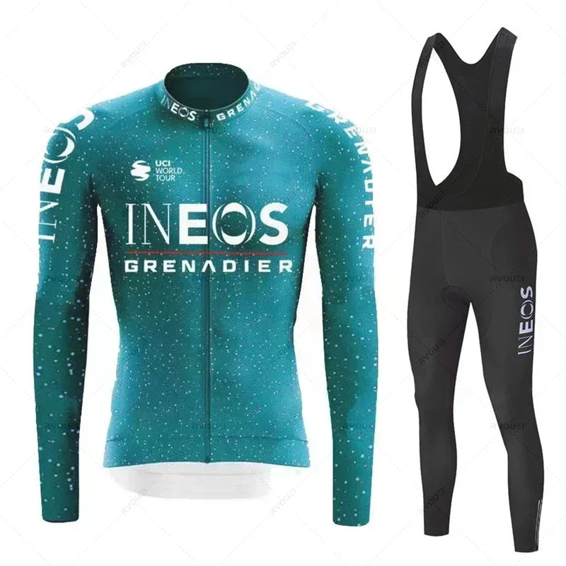 Ineos Grenadier, осенний комплект из трикотажа для велоспорта, одежда для велосипеда с длинными рукавами, MTB Maillot Ropa Ciclismo, спортивная одежда, униформа для шоссейного велосипеда
Ineos Grenadier, осенний комплект из трикотажа для велоспорта, одежда для велосипеда с длинными рукавами, MTB Maillot Ropa Ciclismo, спортивная одежда, униформа для шоссейного велосипеда