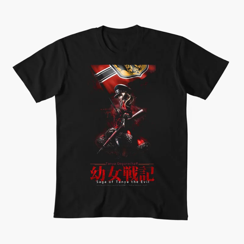 Saga Of Tanya The Evil 0429 Tanya Degurechaff Anime Gift t shirt Youjo Senki Manga tee Short-sleeve Y2K Clothes All size Tops
Saga Of Tanya The Evil 0429 Tanya Degurechaff Anime Gift t shirt Youjo Senki Manga tee Short-sleeve Y2K Clothes All size Tops