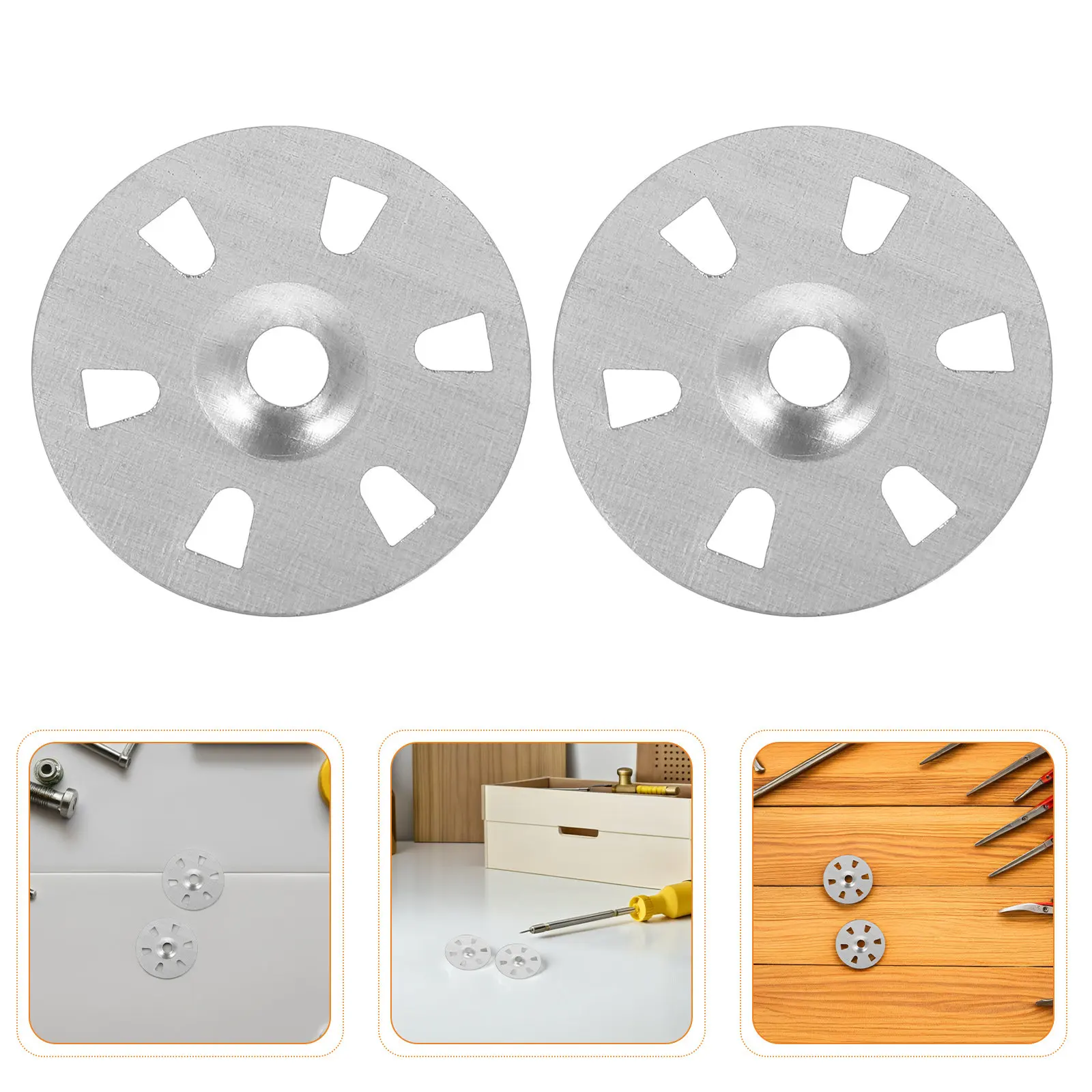 500Pcs Metal Insulation Washers Six-Hole Foam Board Fastening Fixing Load Sheet Panel Washer Foam Board Fasteners
500Pcs Metal Insulation Washers Six-Hole Foam Board Fastening Fixing Load Sheet Panel Washer Foam Board Fasteners