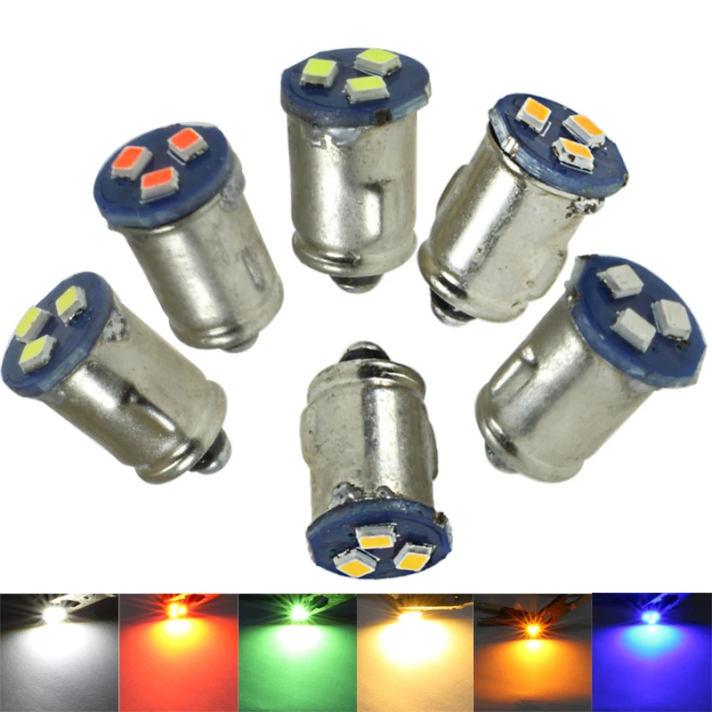 Led Indicator Light T7 BA7S 6V 12V 24v Super Car Vehicle Truck Reverse Turn Interior Bulb Auto Instrument Lamp 6 12 24 Volt
Led Indicator Light T7 BA7S 6V 12V 24v Super Car Vehicle Truck Reverse Turn Interior Bulb Auto Instrument Lamp 6 12 24 Volt