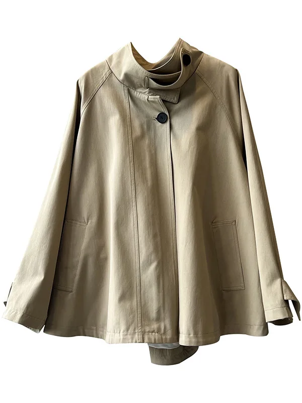 Korean Sle ort Coat Windbreaker Women's Autumn Winter New 2025 Faion Sensation Briti Sle Stand Collar Coat
Korean Sle ort Coat Windbreaker Women's Autumn Winter New 2025 Faion Sensation Briti Sle Stand Collar Coat