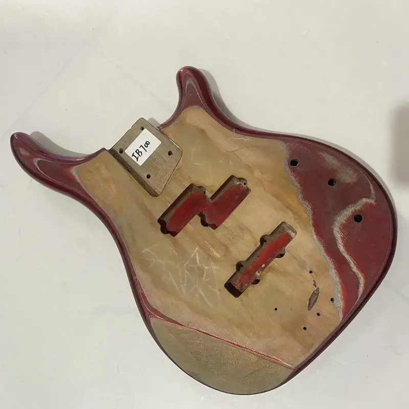 IB700 Custom Bass Body in Solid Wood PJB Pickups Wood Damages and Surface Dirty Replace or DIY Right Hand Paints Problems
IB700 Custom Bass Body in Solid Wood PJB Pickups Wood Damages and Surface Dirty Replace or DIY Right Hand Paints Problems