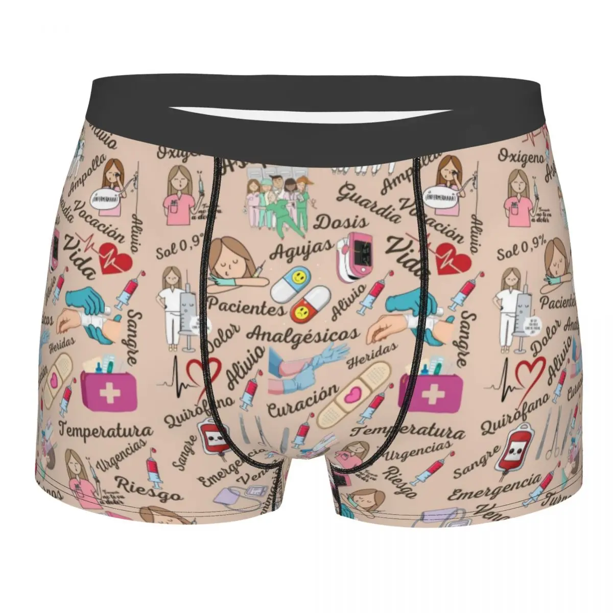 Custom Doctor Nurse Medical Medicine Enfermera En Apuros Boxer Shorts Men 3D Print Male Stretch Underwear Panties Briefs
Custom Doctor Nurse Medical Medicine Enfermera En Apuros Boxer Shorts Men 3D Print Male Stretch Underwear Panties Briefs