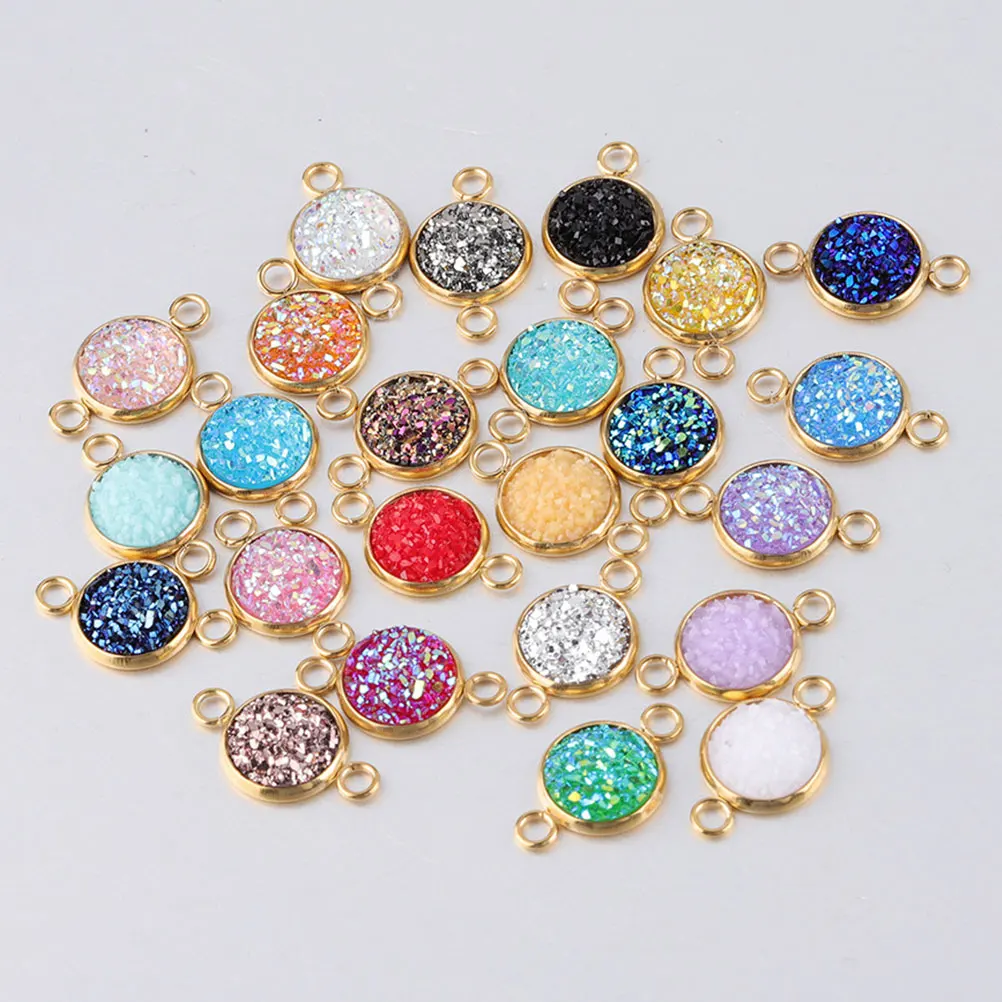 10pcs Alloy Pendant Delicate Double Hole Handmade Diy Jewelry Accessory Hanging Drop Charm For Necklace Bracelet Keychain
10pcs Alloy Pendant Delicate Double Hole Handmade Diy Jewelry Accessory Hanging Drop Charm For Necklace Bracelet Keychain
