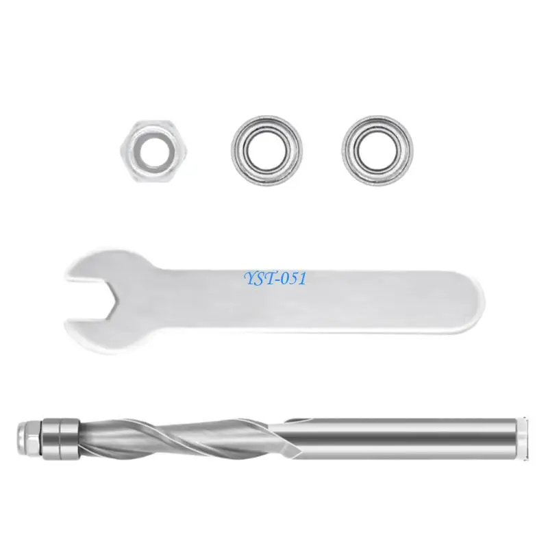E15A AntiKickback Flush Trim Router Bit Set 1/4Inch Round Shank For Woodworking
E15A AntiKickback Flush Trim Router Bit Set 1/4Inch Round Shank For Woodworking