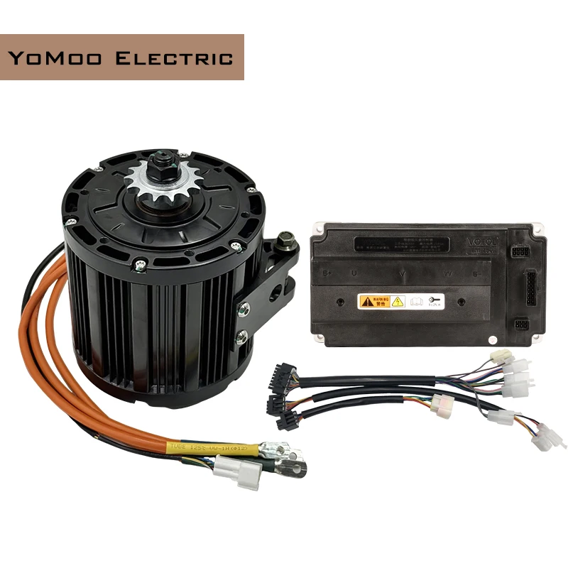 QS138 72V 100KPH 3000W PMSM Mid Drive Motor Sprocket Pully Type with VOTOL EM150 Controller For Electric Motorcycle Moped
QS138 72V 100KPH 3000W PMSM Mid Drive Motor Sprocket Pully Type with VOTOL EM150 Controller For Electric Motorcycle Moped