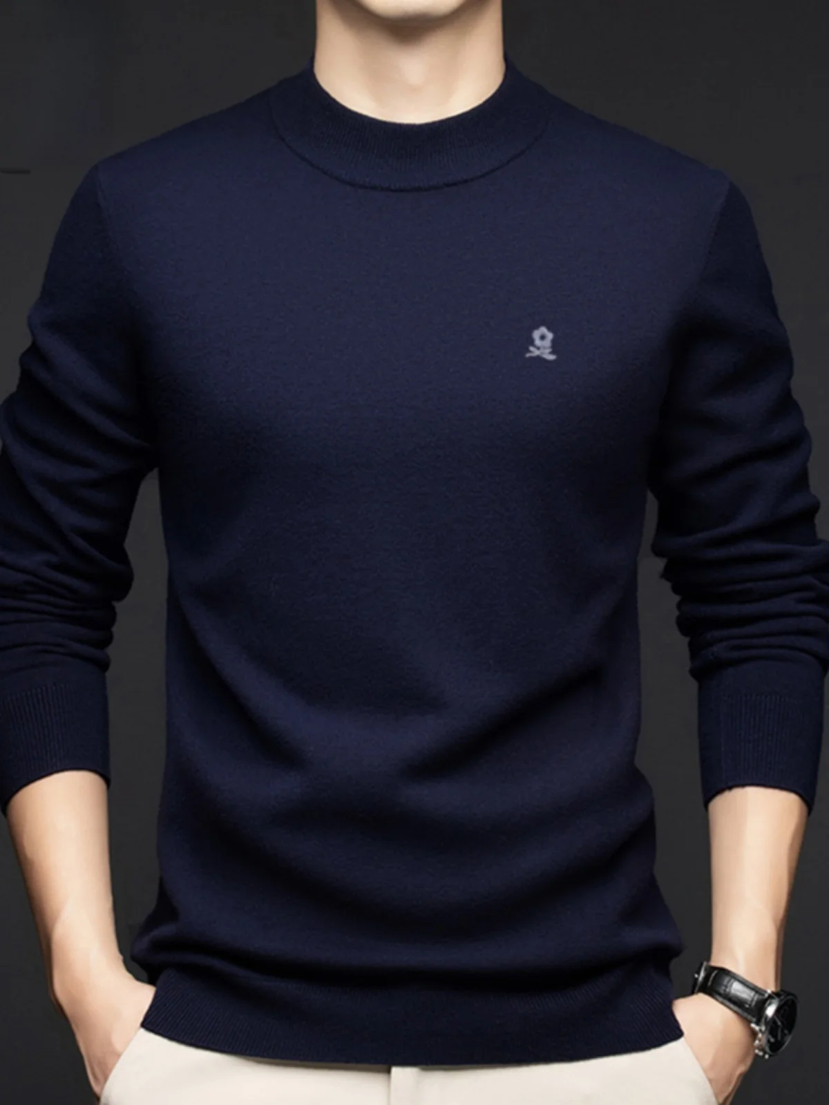 Мужской шерстяной свитер Dreng на осень-зиму, с круглым вырезом, вязаный, теплый, модный, с длинным рукавом, утолщенный, из шерсти
Мужской шерстяной свитер Dreng на осень-зиму, с круглым вырезом, вязаный, теплый, модный, с длинным рукавом, утолщенный, из шерсти