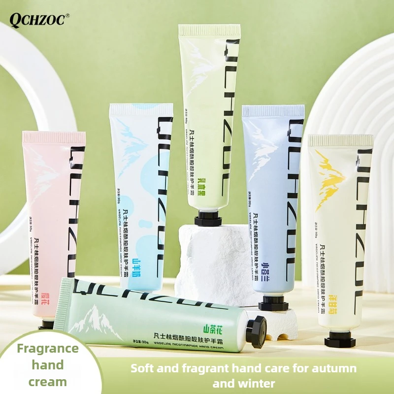 6 Scents Vaseline Hand Cream Nourishing for All Seasons with Niacinamide Moisturizing Hand Lotion
6 Scents Vaseline Hand Cream Nourishing for All Seasons with Niacinamide Moisturizing Hand Lotion