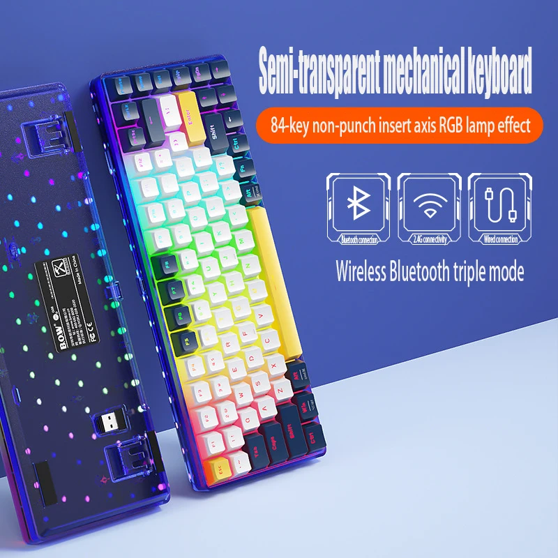 The Third Mock Examination Bluetooth Mechanical Keyboard Wireless Wired Small External Laptop Hot Plug USB
The Third Mock Examination Bluetooth Mechanical Keyboard Wireless Wired Small External Laptop Hot Plug USB