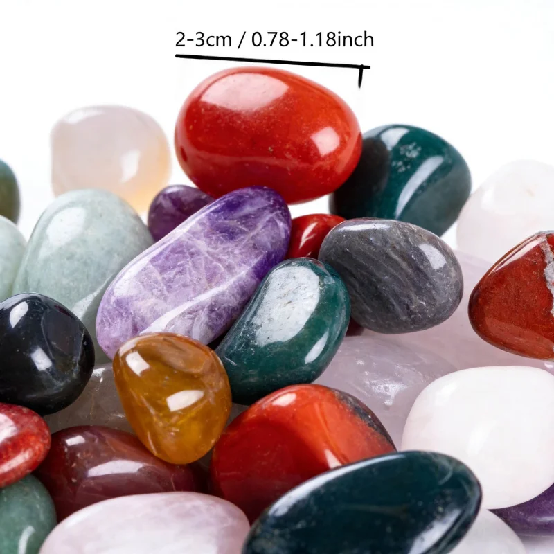 Natural Crystal Raw Stone Polished Pebbles Colorful Crushed StonebulkLandscape Decorative Ornaments50g100g
Natural Crystal Raw Stone Polished Pebbles Colorful Crushed StonebulkLandscape Decorative Ornaments50g100g