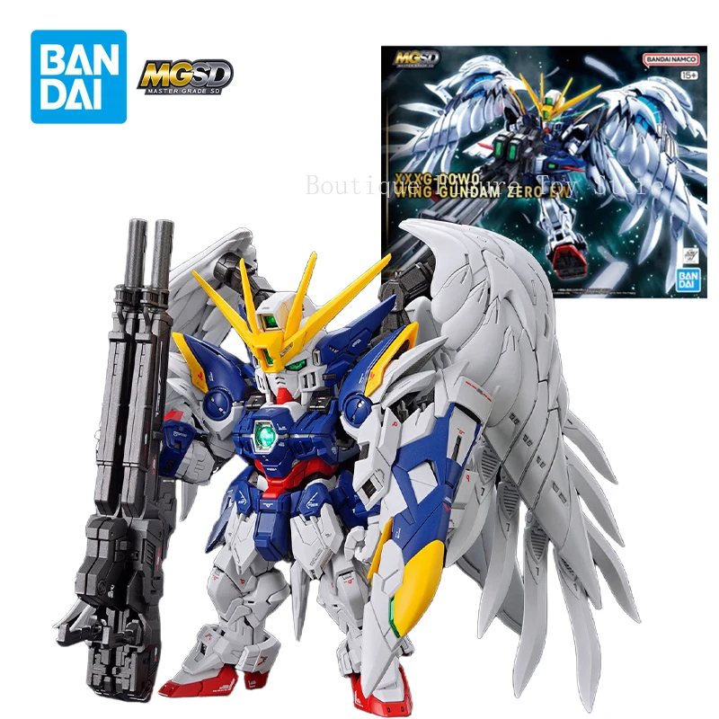 Bandai MGSD XXXG-00W0 W-Gundam Zero Пользовательские фигурки Wing Gundam Zero EW Фигурки игрушек
Bandai MGSD XXXG-00W0 W-Gundam Zero Пользовательские фигурки Wing Gundam Zero EW Фигурки игрушек