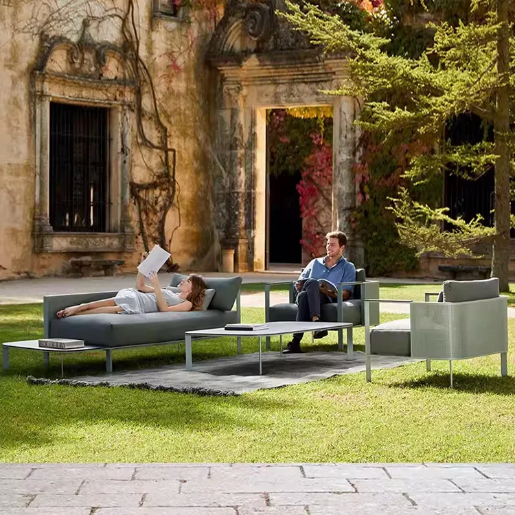 # High Quality Modern Luxury Rope Patio Sofas Lounge For Garden Hotel & Park Outdoor Furniture
# High Quality Modern Luxury Rope Patio Sofas Lounge For Garden Hotel & Park Outdoor Furniture