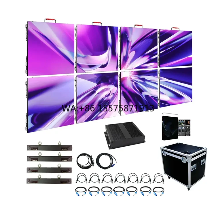 Outdoor Events P391 Led Display Screen 500x1000mm Video Wall Panels Rental Led Screen Displays
Outdoor Events P391 Led Display Screen 500x1000mm Video Wall Panels Rental Led Screen Displays