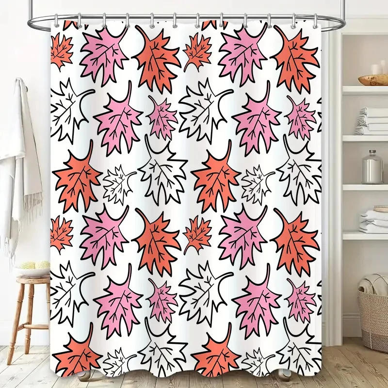 ZHL22Colorful Leaf Shower Curtain Autumn Leaves Pattern for Bathroom Decor Easy Hanging Water Resistant Fabric (White/Red/Pi2Ol%
ZHL22Colorful Leaf Shower Curtain Autumn Leaves Pattern for Bathroom Decor Easy Hanging Water Resistant Fabric (White/Red/Pi2Ol%