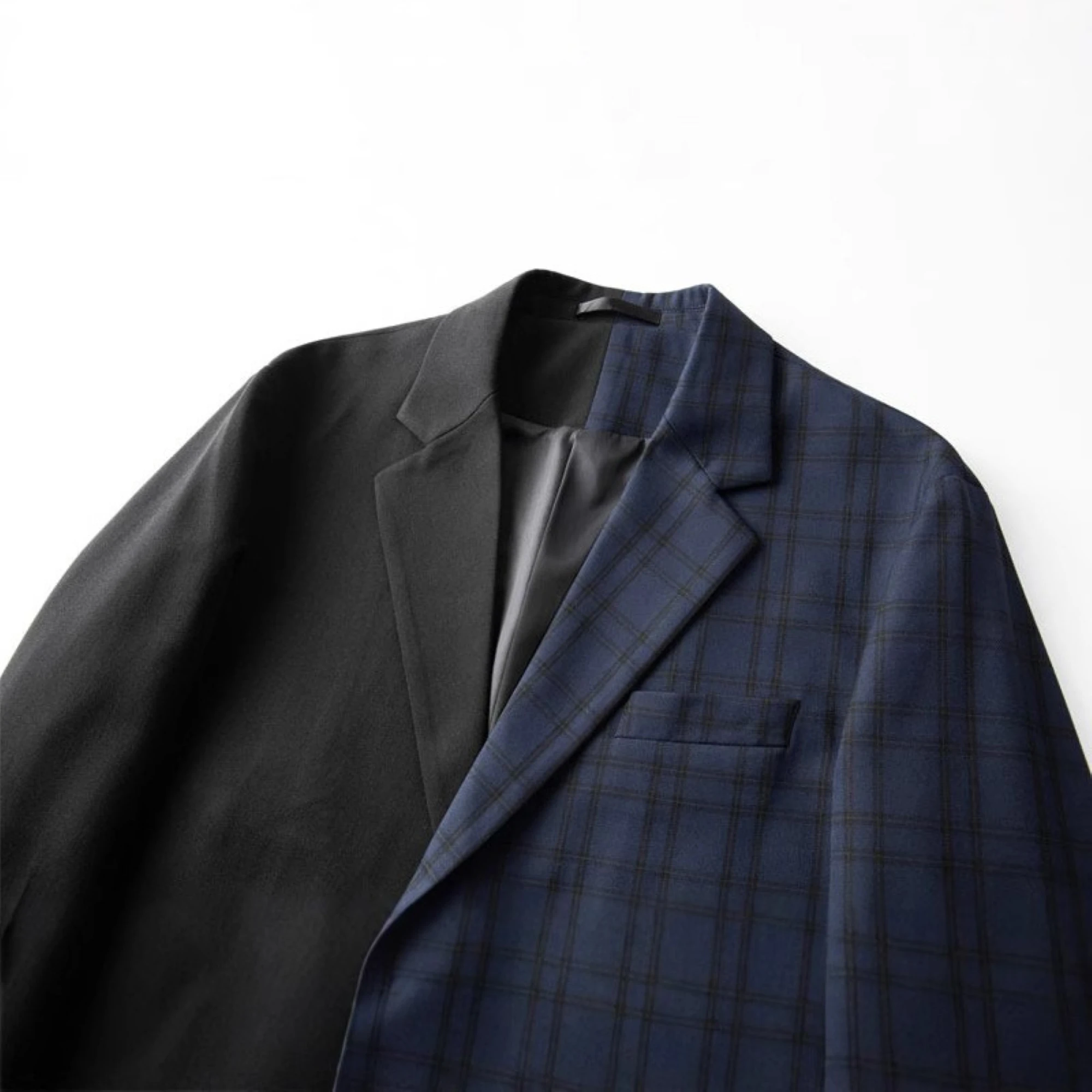 Роскошный мужской двухцветный пиджак в клетку с элементами пэчворка, повседневный спортивный пиджак для бизнеса, вечеринок и на каждый день
Роскошный мужской двухцветный пиджак в клетку с элементами пэчворка, повседневный спортивный пиджак для бизнеса, вечеринок и на каждый день