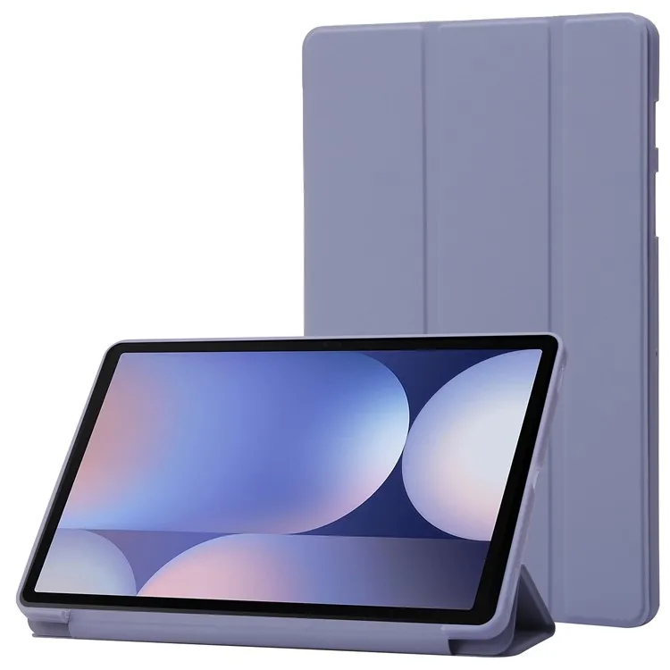 For Samsung Galaxy Tab S10+ Case PU Leather+Silicone Tri-Fold Stand Tablet Cover - Purple
For Samsung Galaxy Tab S10+ Case PU Leather+Silicone Tri-Fold Stand Tablet Cover - Purple