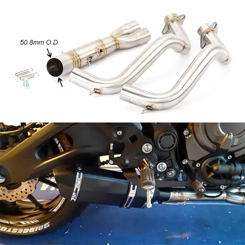 For Yamaha MT-07 FZ-07 MT07 FZ07 XSR700 2014-2024 Motorcycle Exhaust Front Pipe Muffler System Escape
For Yamaha MT-07 FZ-07 MT07 FZ07 XSR700 2014-2024 Motorcycle Exhaust Front Pipe Muffler System Escape