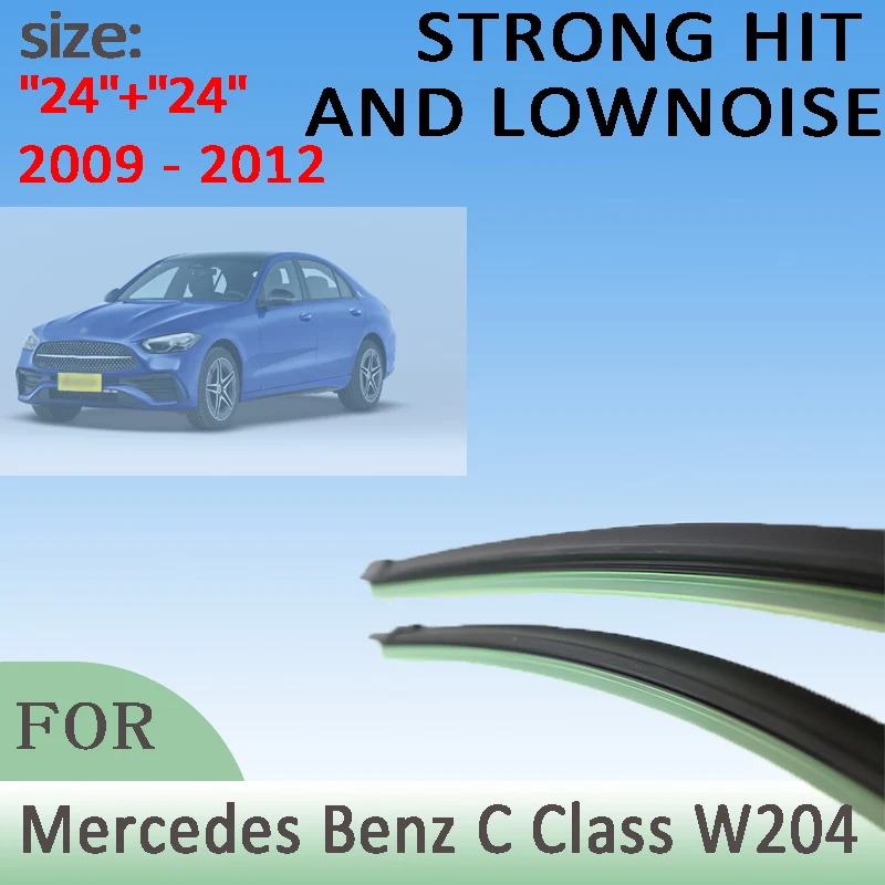 Wiper Front Wiper Blades For Mercedes Benz C Class W204 2009 2010 2011 2012 Windshield Windscreen Front Window 24"+24"
Wiper Front Wiper Blades For Mercedes Benz C Class W204 2009 2010 2011 2012 Windshield Windscreen Front Window 24"+24"
