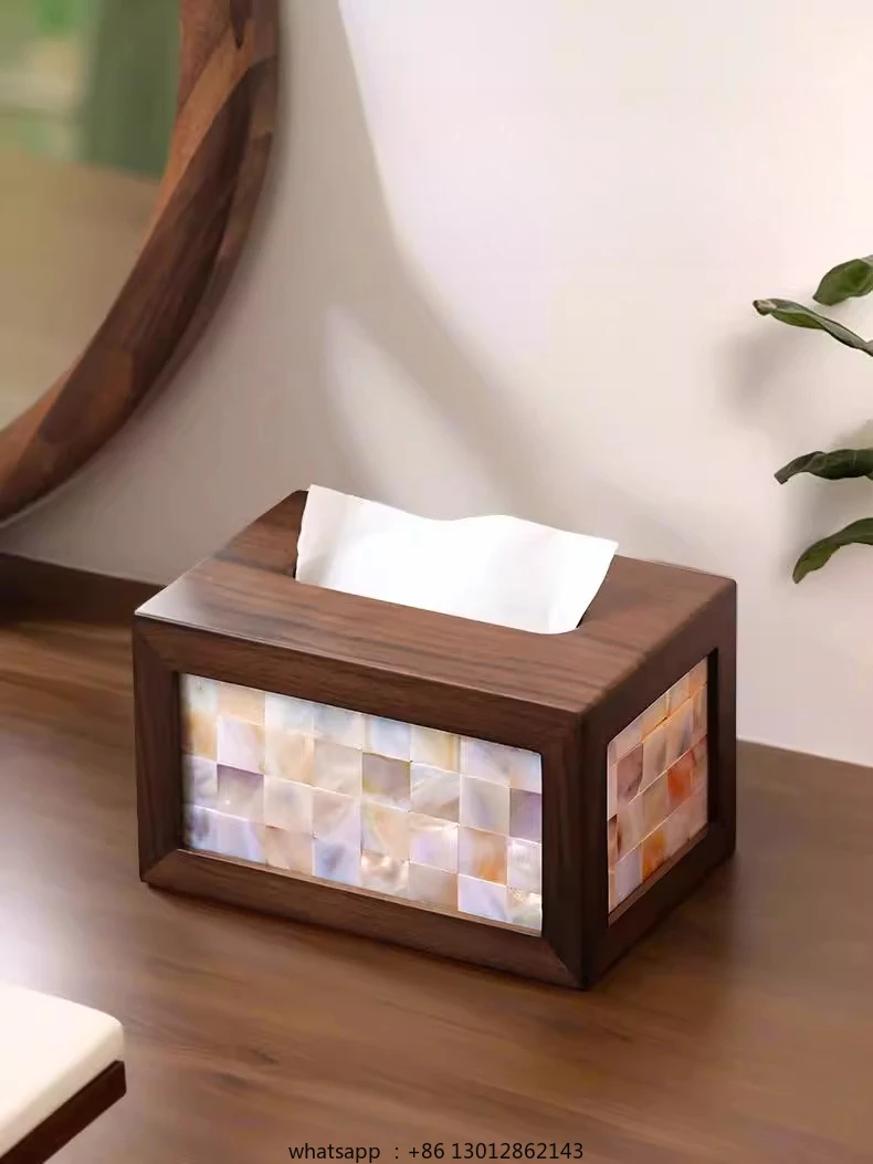 Shell tissue box pumping carton high value light luxury
Shell tissue box pumping carton high value light luxury