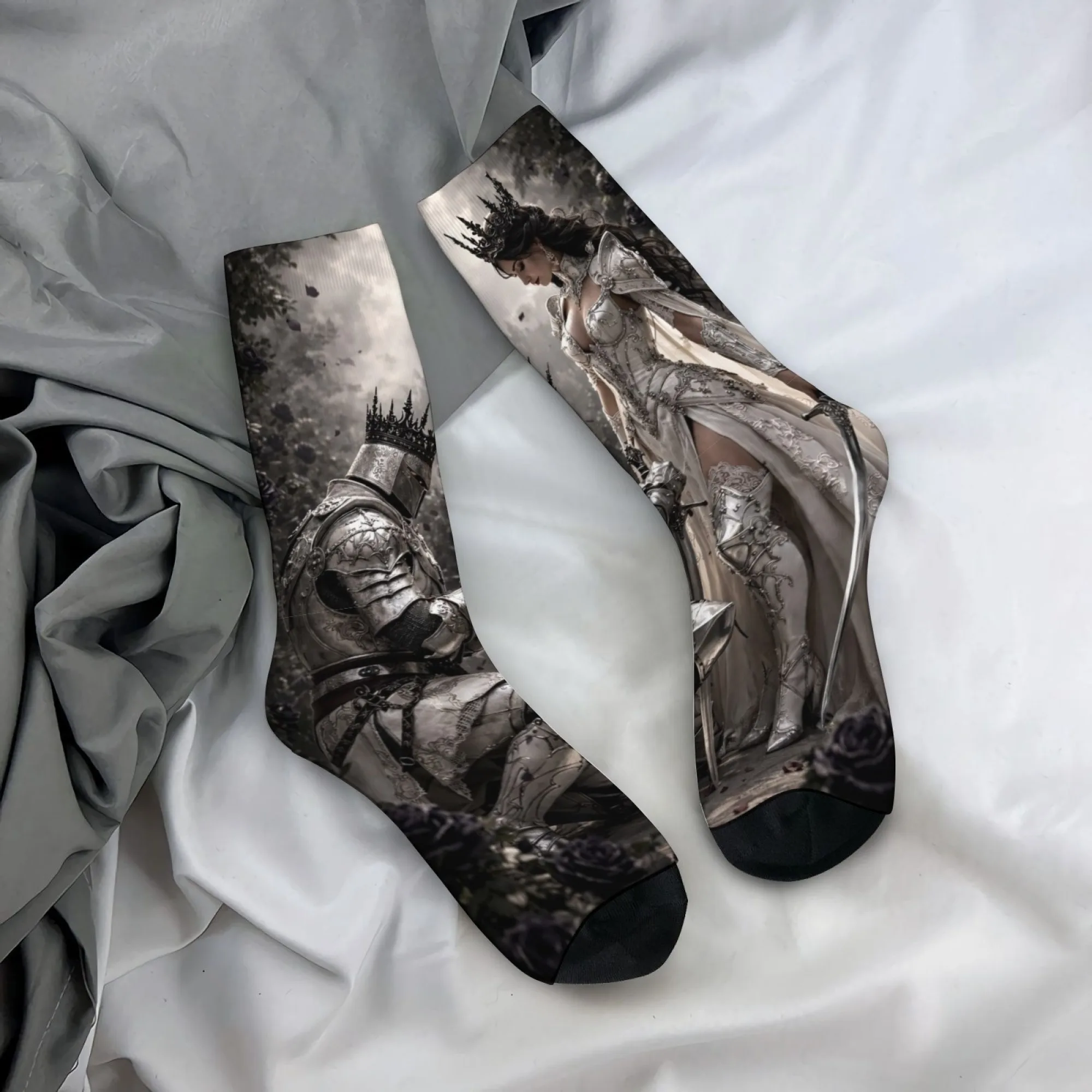 Knight Queen Retro Fashion Men's Socks Comfortable Breathable Non-Slip Outdoor Casual Sports Socks Novelty Fun Happy Socks Gift
Knight Queen Retro Fashion Men's Socks Comfortable Breathable Non-Slip Outdoor Casual Sports Socks Novelty Fun Happy Socks Gift
