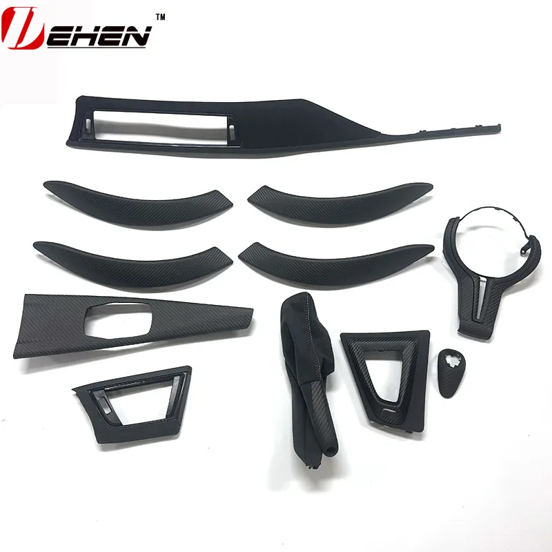 The matte carbon fiber interior kit handles, base seats, handbrake replacement parts for LHD F80 F81 F82 F83 M3 and M4 vehicles
The matte carbon fiber interior kit handles, base seats, handbrake replacement parts for LHD F80 F81 F82 F83 M3 and M4 vehicles