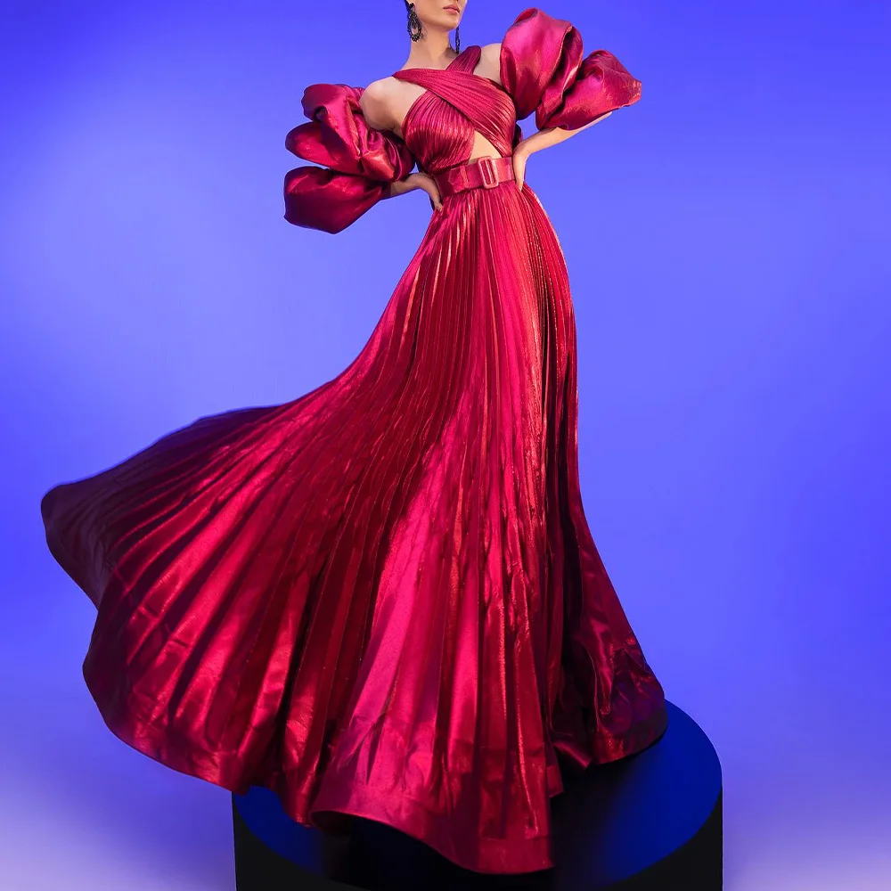 Customized Graceful Satin A-Line Detachable Sleeve Belt Evening Dresses Cap Sleeve V-Neck Panel Train Bespoke Occasion Gowns
Customized Graceful Satin A-Line Detachable Sleeve Belt Evening Dresses Cap Sleeve V-Neck Panel Train Bespoke Occasion Gowns