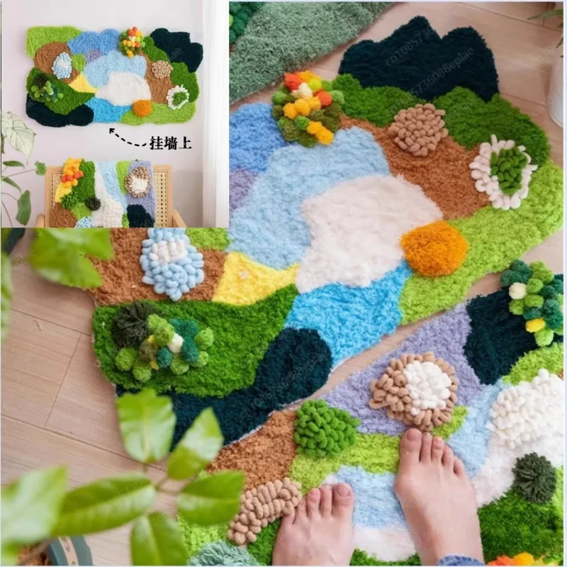 (Material package only) New Year's gift carpet bedroom handmade DIY, moss carpet material package
(Material package only) New Year's gift carpet bedroom handmade DIY, moss carpet material package