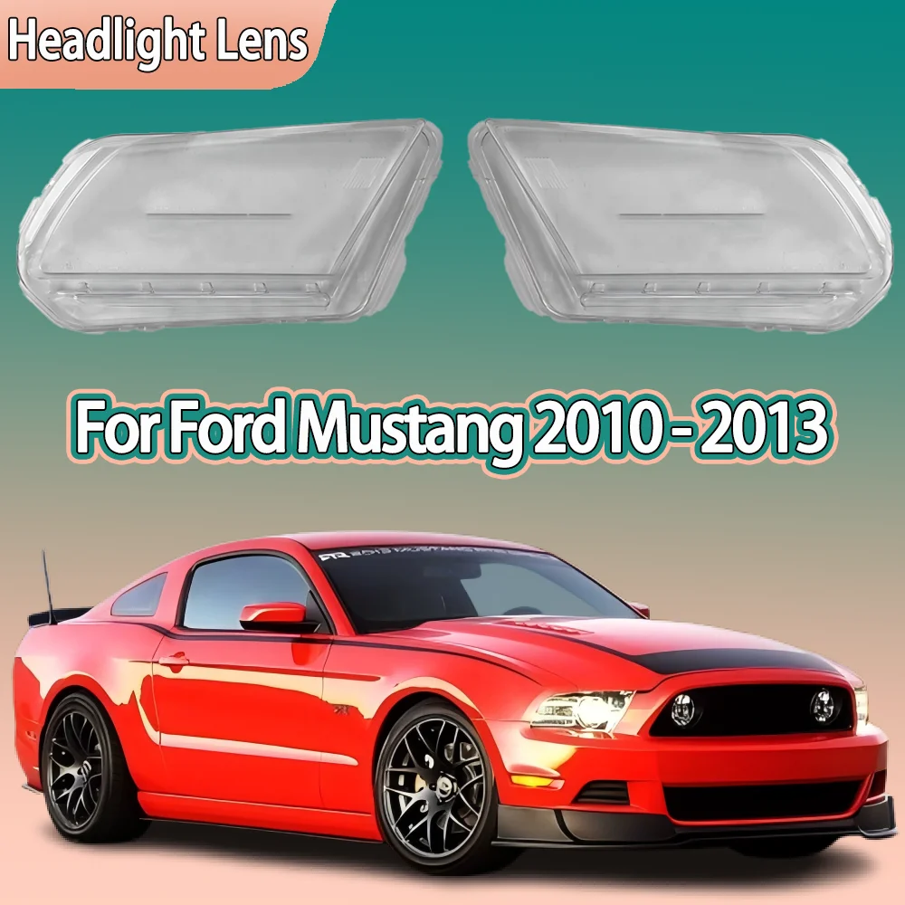 For Ford Mustang 2010 2011 2012 2013 Front Headlamp Cover Transparent Headlight Shell Lens Plexiglass Replace Original Lampshade
For Ford Mustang 2010 2011 2012 2013 Front Headlamp Cover Transparent Headlight Shell Lens Plexiglass Replace Original Lampshade